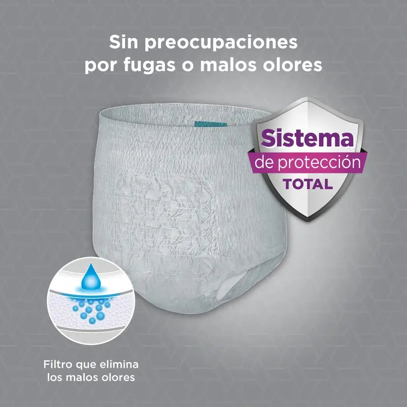 Depend Normal L/Xl Adult Male Diaper , 9 pieces