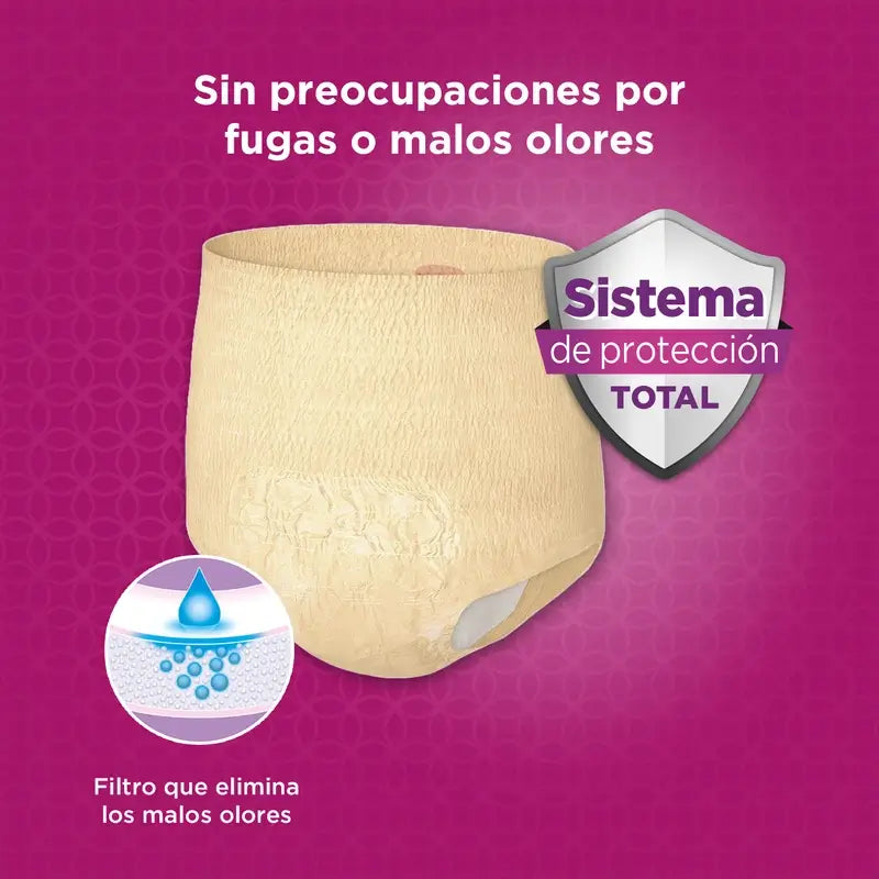 Depend Normal S/M Adult Diaper Women , 10 pieces