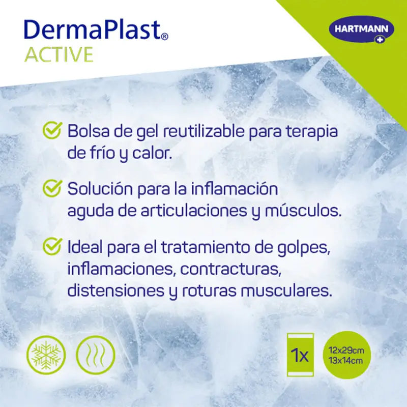 Dermaplast Active Reusable Hot Cold Pack Reusable Small