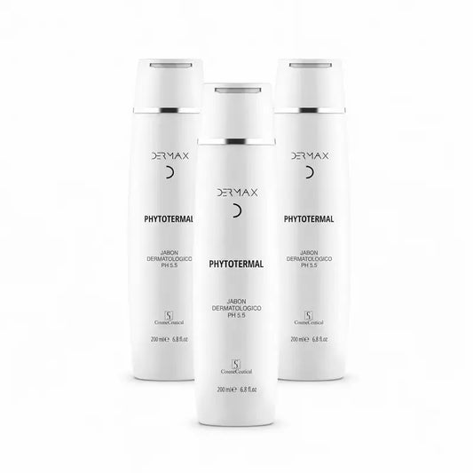 Dermax Phytotermal Dermatological Soap pH 5.5, Pack of 3 x 200 ml