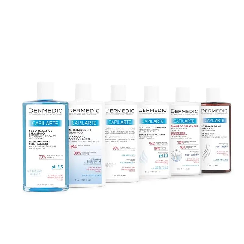 Dermedic Capilarte Hair Growth Stimulating Treatment Shampoo, 300 ml