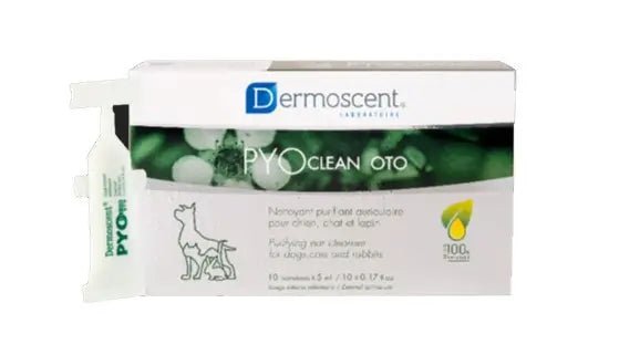 Dermoscent Pyoclean Dog Cat Oto 5 ml, 10 Doses