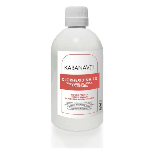 Desinclor (Red) 1% Chlorhexidine Antiseptic Solution for Veterinary Use, 500 ml.