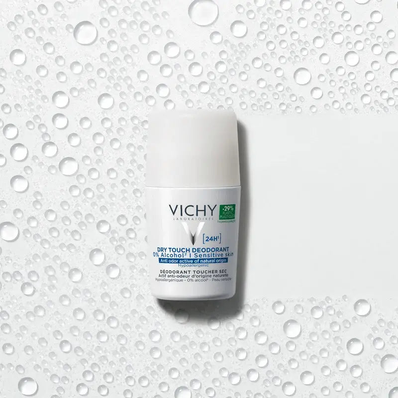 Vichy Deodorant 24H Dry Touch Roll-On 0% Alcohol 50 ml