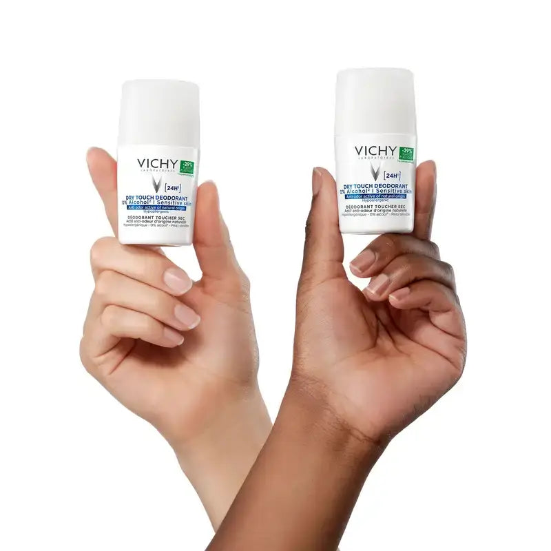 Vichy Deodorant 24H Dry Touch Roll-On 0% Alcohol 50 ml