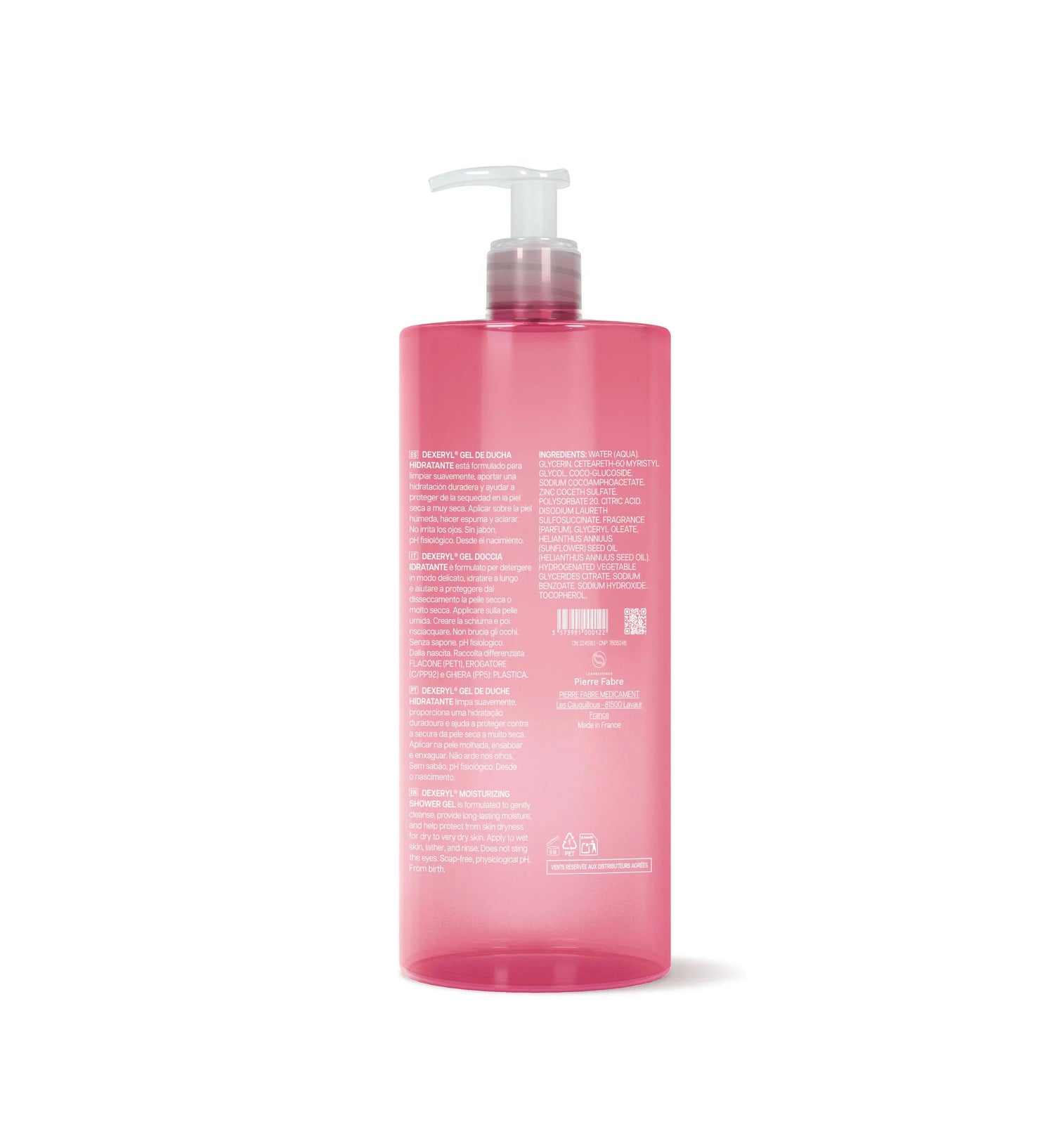 Dexeryl Moisturising Shower Gel, 1000 ml