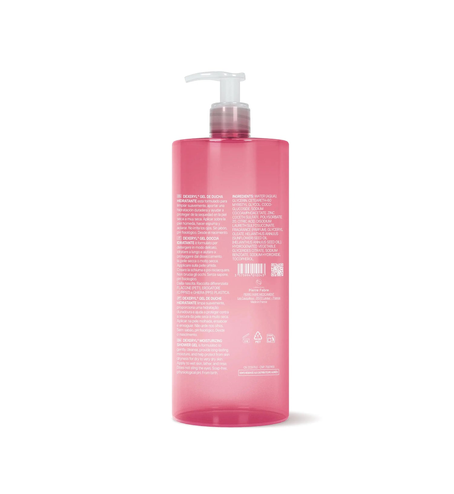 Dexeryl Moisturising Shower Gel, 500 ml