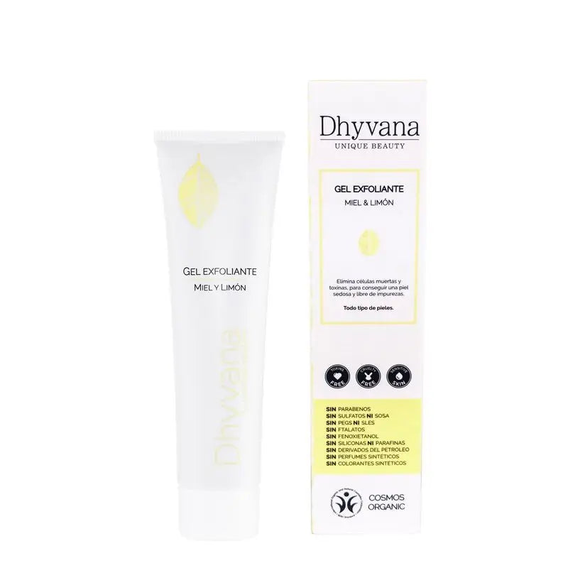 Dhyvana Honey & Lemon Exfoliating Gel 100Ml.