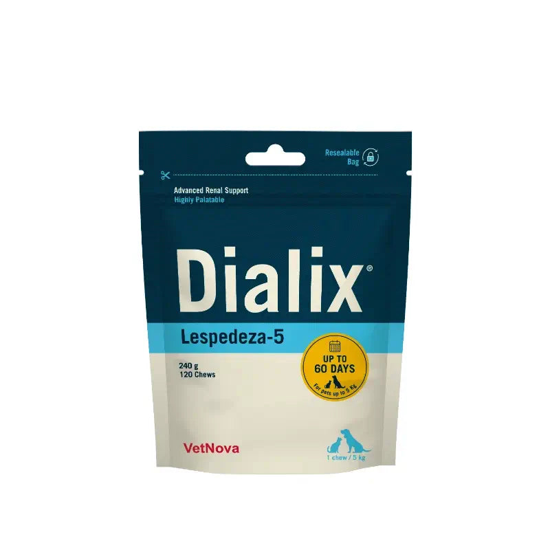 Dialix® Lespedeza – 5 x 120 chews, 120 units