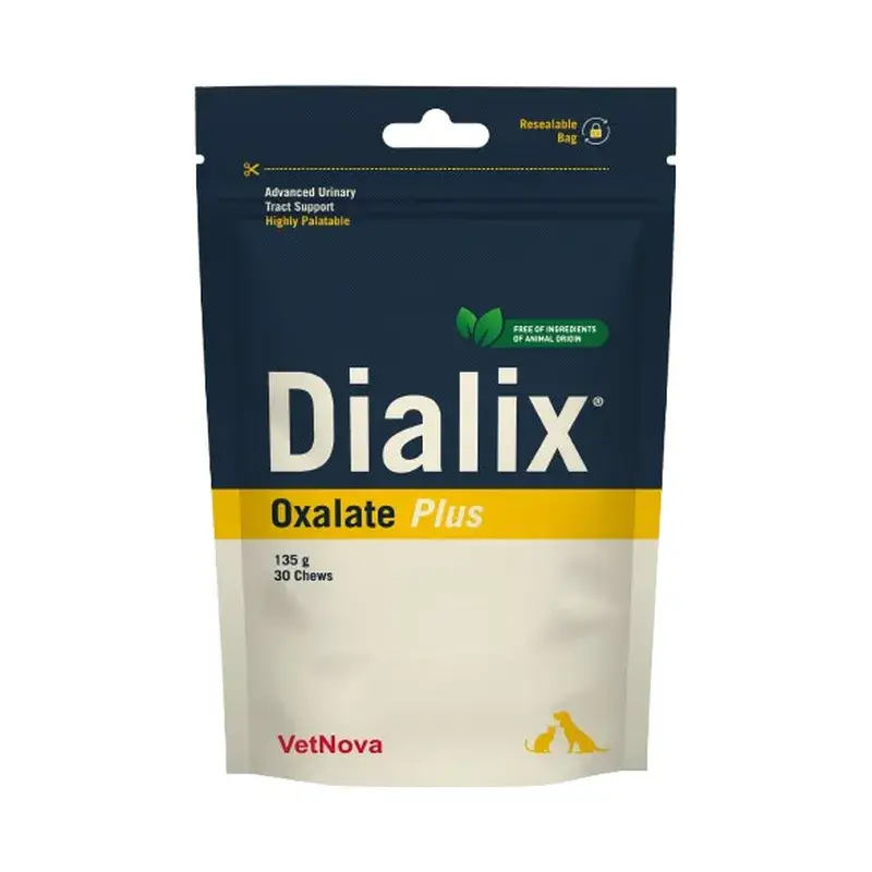 Dialix® Oxalate Plus 30 Chews - New Vegan Formula, 135 grams