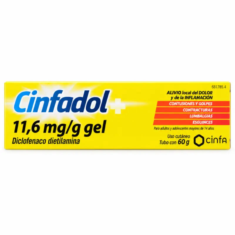 Cinfadol Gel 11.6 mg 60 g