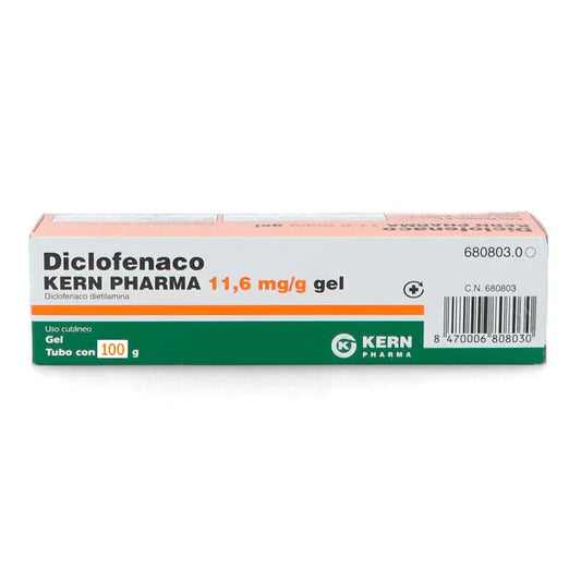 Diclofenac Kern Pharma 11.6 Mg/G Skin Gel, 100 g