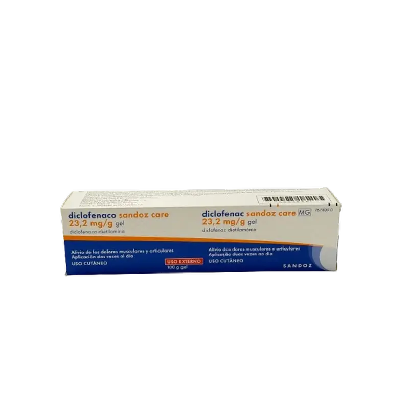 Diclofenac Sandoz Care 23.2 Mg / G Diclofenac Diethylamine Gel, 100 grams