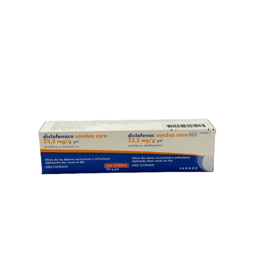 Diclofenac Sandoz Care 23.2 Mg / G Diclofenac Diethylamine Gel, 100 grams