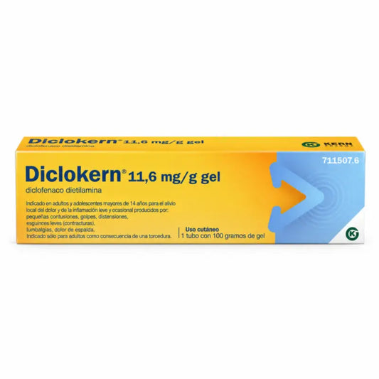 Diclokern 11.6 mg/g Topical Gel 100 g