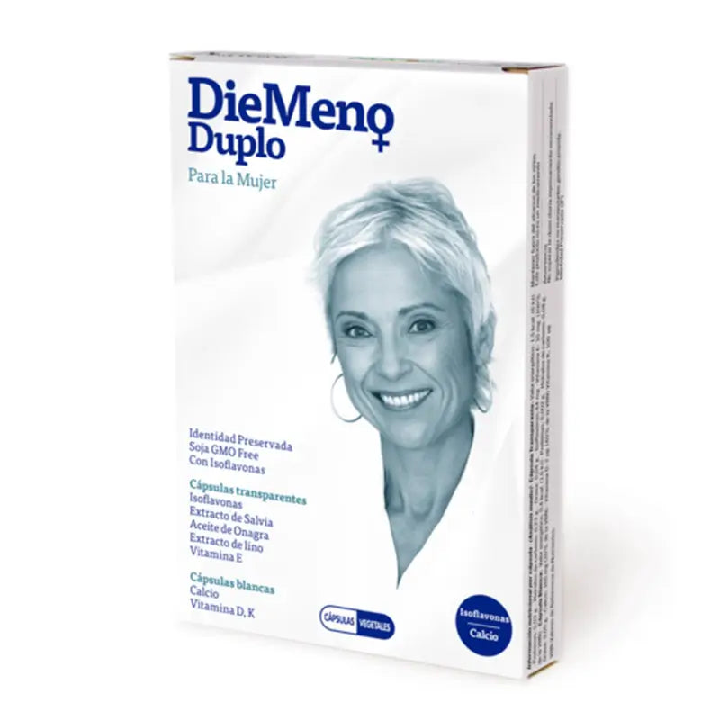 Diemeno Duplo - Isoflavone Rich Enteric Capsules, with Calcium