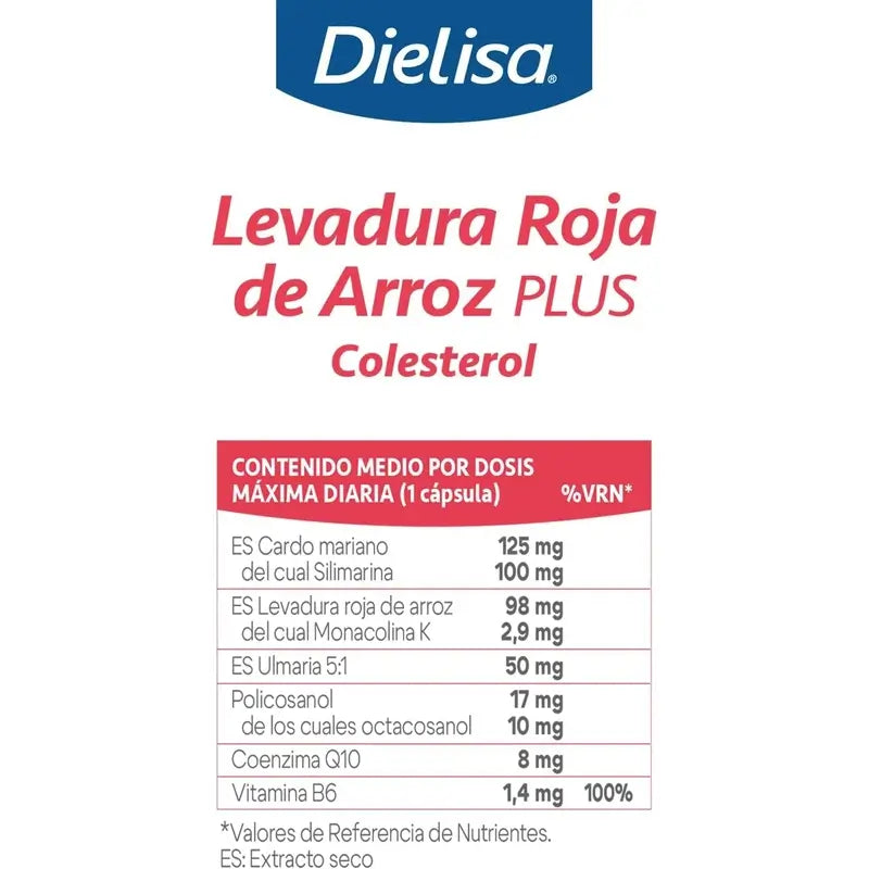 Dietisa Red Yeast Rice Plus , 30 capsules
