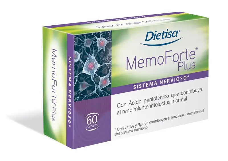Dietisa Memoforte Plus, 60 Capsules
