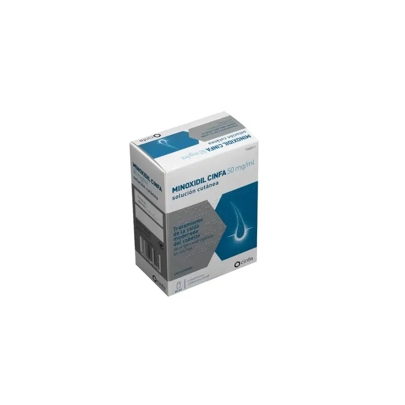 Dinaxil Minoxidil 50 mg/ ml Solution for the Skin, 60 ml