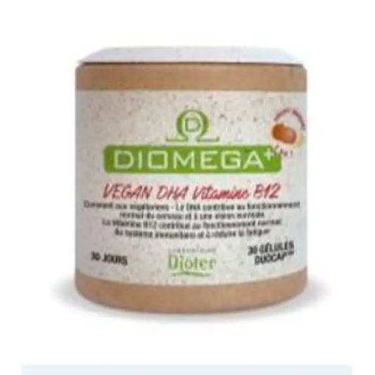 Dioter Diomega Vegan Dha+ Vit B12 30 Capsules