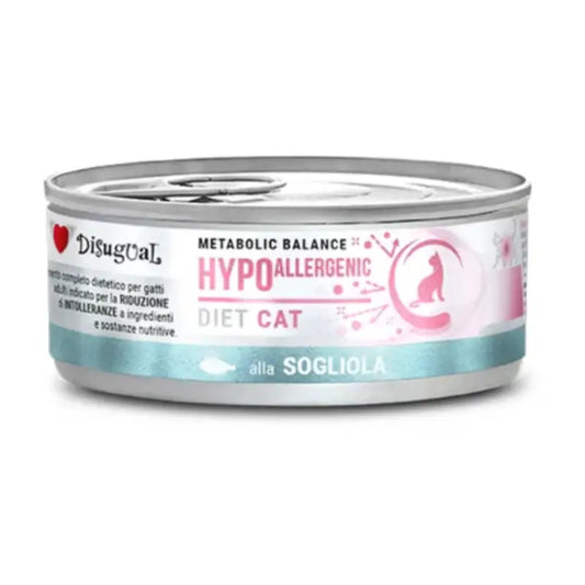 Disugual Hypoallergenic Cat Food with Sole, 12x85