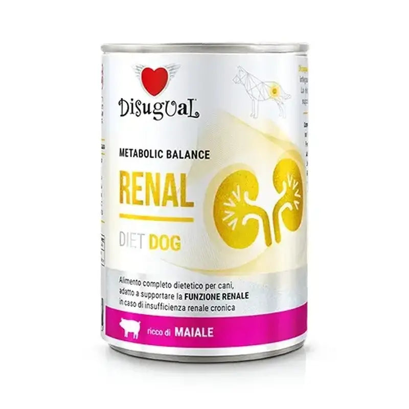 Disugual Diet Dog Renal Pig 6X400Gr