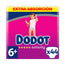 Dodot Activity Nappy Size 6+ (+14 kg), 44 Units
