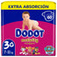 Dodot Activity Size 3 Extra Jumbo (7-11Kg), 60 Nappies