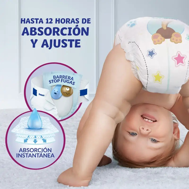 Dodot Activity Size 5+ Extra Jumbo (12-17 Kg), 48 Nappies