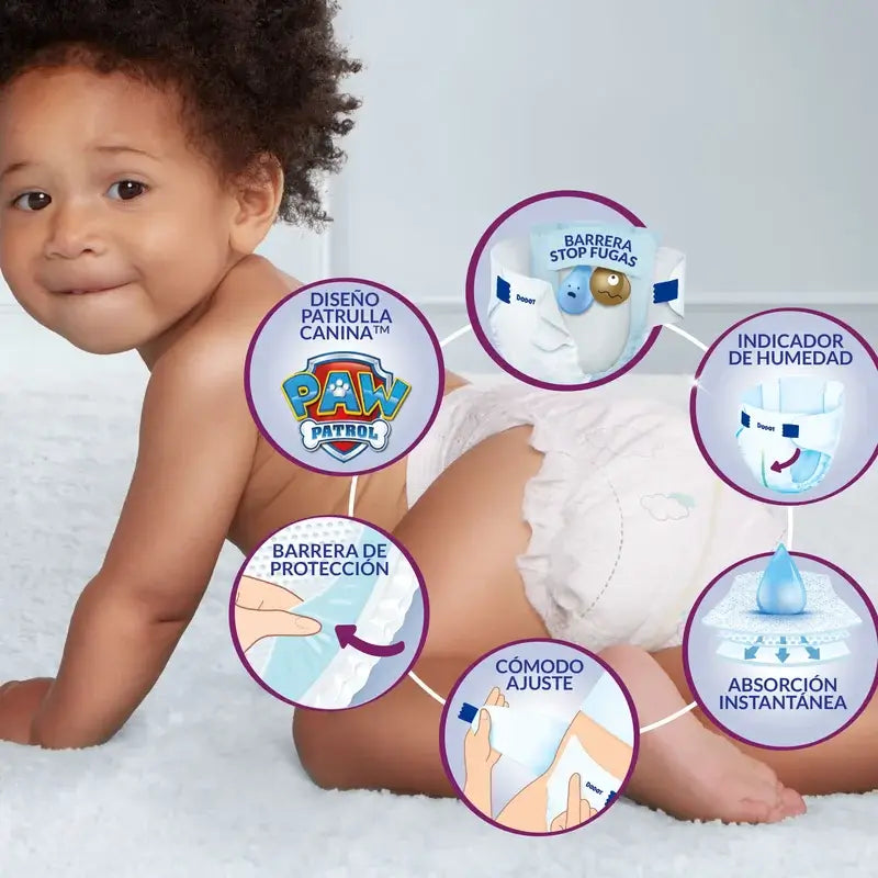 Dodot Activity Size 5+ Extra Jumbo (12-17 Kg), 48 Nappies