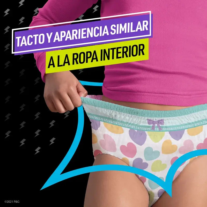 Dodot Ninjamas Size 7 Heart, 10 Nappies
