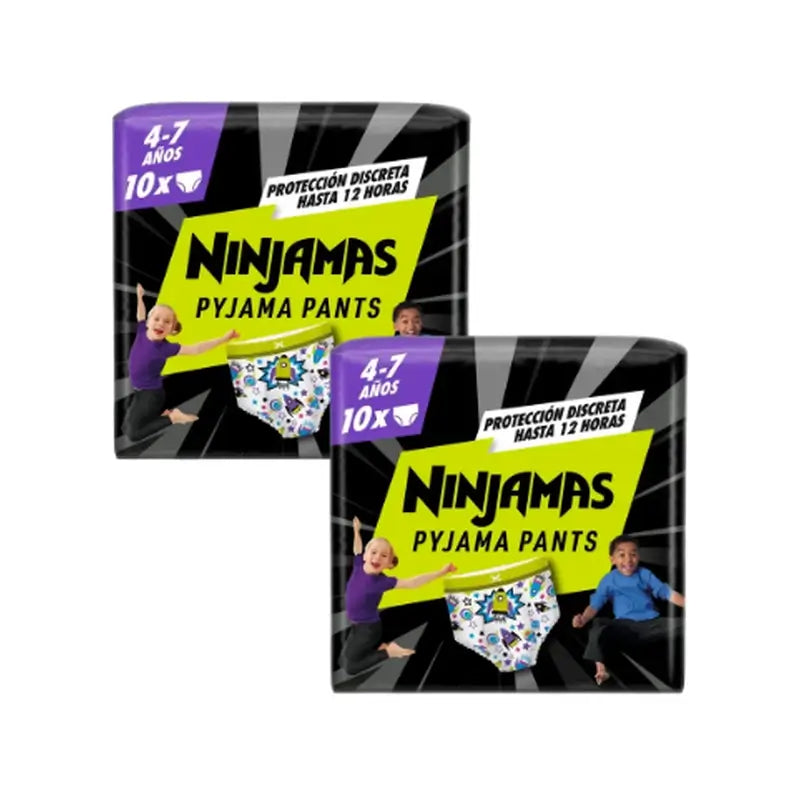 Dodot Ninjamas Size 7 Rocket, 2X10 Nappies