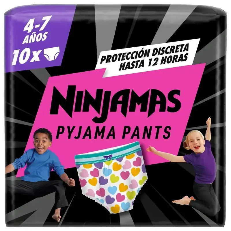 Dodot Ninjamas Size 7 Heart, 2X10 Nappies