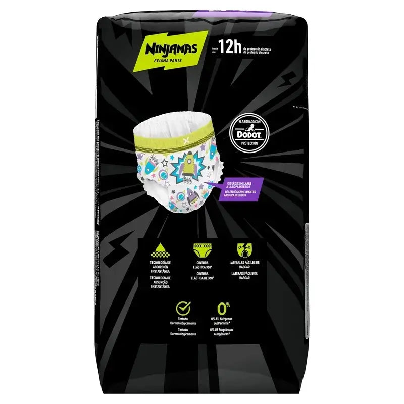 Dodot Ninjamas Size 8 Rocket, 2X9 Nappies