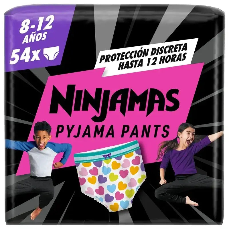 Dodot Ninjamas Size 8 Heart, 2X9 Nappies