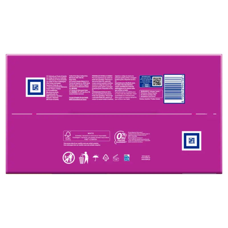 Dodot Activity Size 4+, 10kg-15kg, 144 Nappies