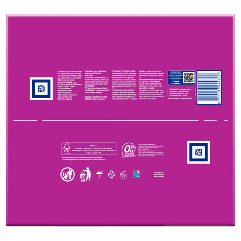 Dodot Activity Size 5+, 12kg-17kg, 126 Nappies