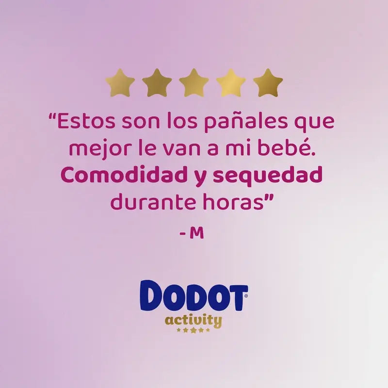 Dodot Activity Size 6+, 14kg-19kg, 117 Nappies