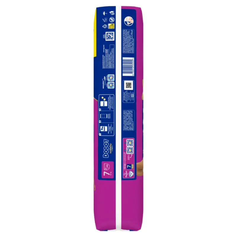 Dodot Activity Size 7, 15kg+, 46 Nappies