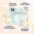 Dodot Sensitive Nappy Sensitive Jumbo Pack Size 1, 3X90 Units