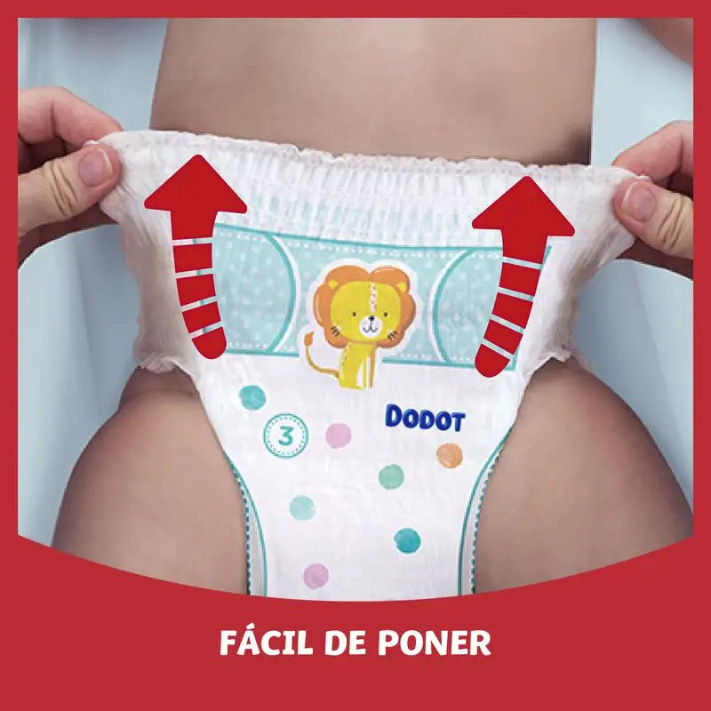Dodot Pants Panty Size 7 (+17 Kg), 23 Nappies