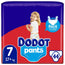 Dodot Pants Nappy Panty Size 7, 38 pcs.