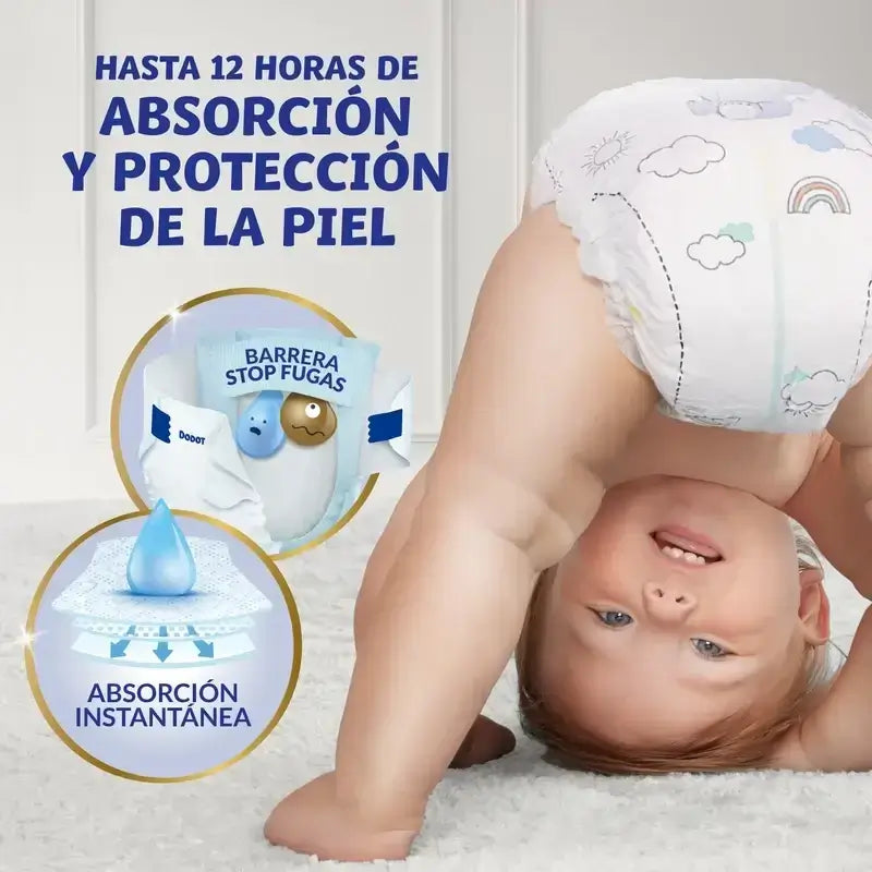 Dodot Sensitive Size 6 Extra-Jumbo, 3 x 41 Nappies