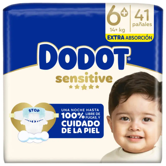 Dodot Sensitive Size 6, 41 Nappies