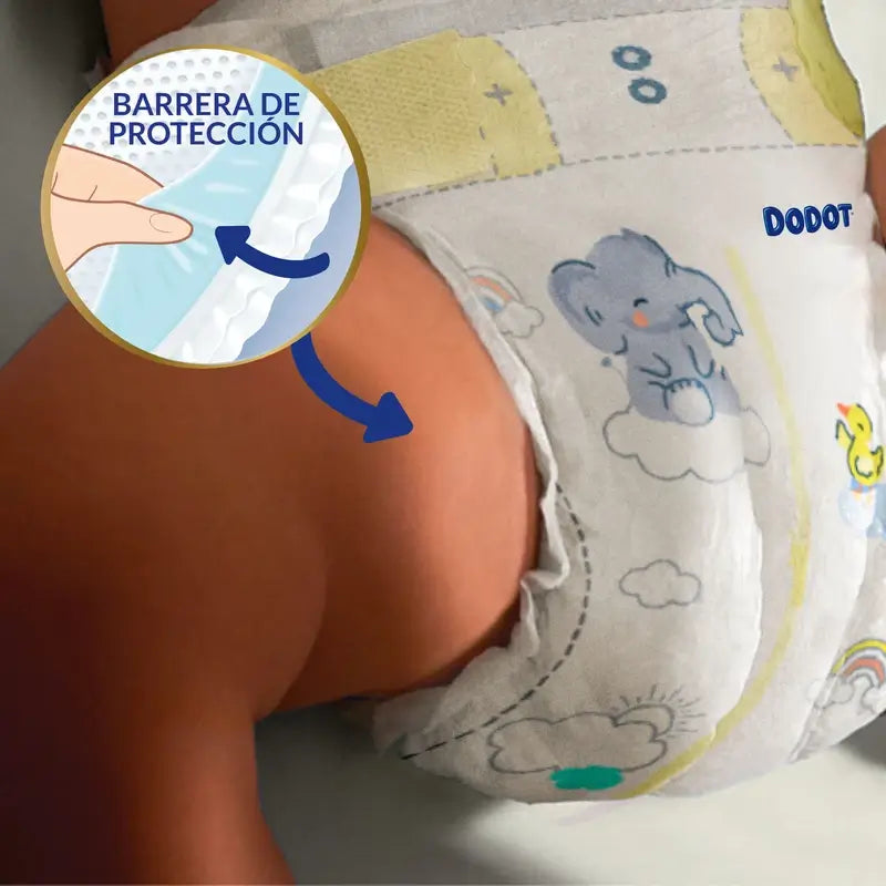 Dodot Sensitive Size 0, 24 Nappies