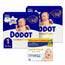 Dodot Sensitive Size 1, 2kg-5kg, 180 Nappies + Dodot Pure Aqua 288 Wipes