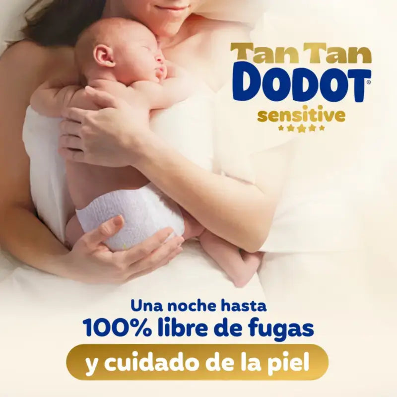 Dodot Sensitive Size 1 Nappies 2–5 kg, Pack of 2 × 168