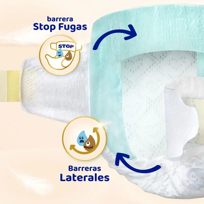 Dodot Sensitive Size 1, Nappies, 2Kg-5Kg , 168 pcs