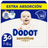 Dodot Sensitive Extra-Box Size 3+, 112 Nappies