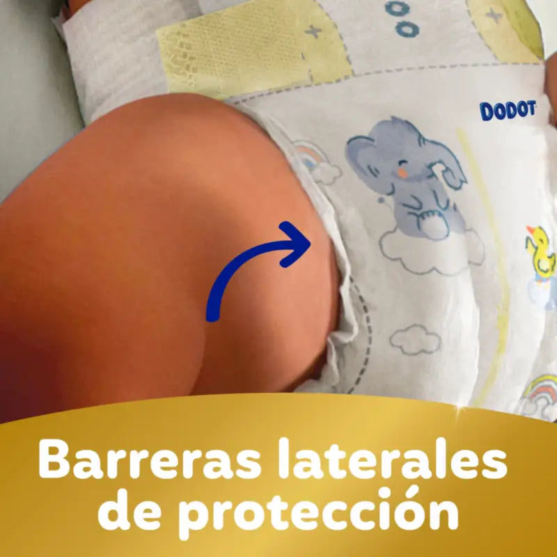 Dodot Sensitive Size 5 (12-16 Kg), 42 Nappies